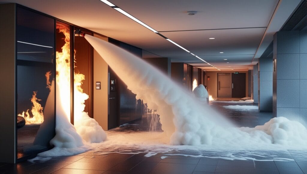 foam suppression system