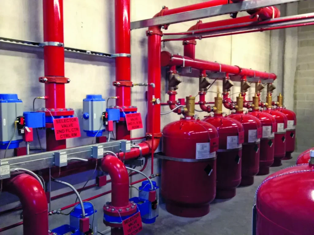 Clean Agent Suppression System